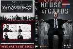 carátula dvd de House Of Cards - Temporada 01 - Custom - V2