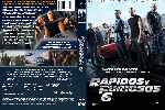carátula dvd de Rapidos Y Furiosos 6 - Custom - V3