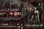 carátula dvd de The Vampire Diaries - Temporada 04 - Custom - V2