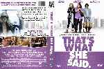 carátula dvd de Thats What She Said - Custom