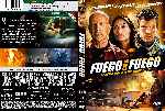 carátula dvd de Fuego Con Fuego - 2012 - Custom