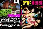 carátula dvd de Spring Breakers - Viviendo Al Limite - Custom - V3