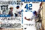 carátula dvd de 42 - La Historia De Jackie Robinson - Custom - V2