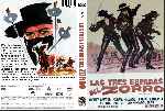 carátula dvd de Las Tres Espadas Del Zorro - Custom