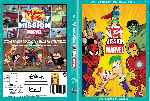 carátula dvd de Phineas And Ferb - Mission Marvel - Custom