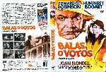 carátula dvd de Balas O Votos _ 