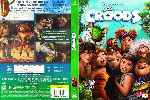 cartula dvd de Los Croods