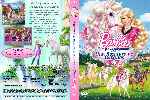 carátula dvd de Barbie Y Sus Hermanas En Una Aventura De Caballos - Custom