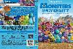 cartula dvd de Monsters University - Custom - V3