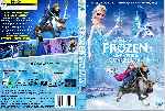 cartula dvd de Frozen - Una Aventura Congelada - Custom