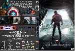 carátula dvd de Capitan America Y El Soldado Del Invierno - Custom