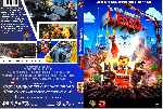 carátula dvd de La Gran Aventura Lego - Custom