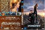 carátula dvd de Divergente - Custom - V2