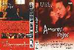 carátula dvd de Amores Rojos