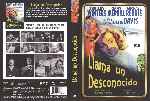 carátula dvd de Llama Un Desconocido