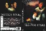 carátula dvd de Testigo Final