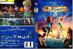 carátula dvd de Tinker Bell - Hadas Y Piratas - Custom