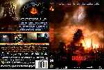 carátula dvd de Godzilla - 2014 - Custom