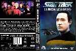 carátula dvd de Star Trek - La Nueva Generacion - Temporada 04 - Custom