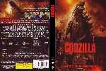 carátula dvd de Godzilla - 2014 - Custom - V5