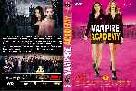 carátula dvd de Vampire Academy - 2014 - Custom