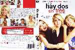 carátula dvd de No Hay Dos Sin Tres - Custom - V2