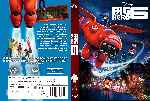 carátula dvd de Big Hero 6 - Custom