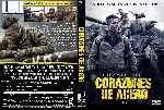 carátula dvd de Corazones De Acero - 2014 - Custom - V2