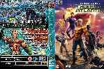 carátula dvd de La Liga De La Justicia - El Trono De Atlantis - Custom
