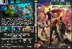 carátula dvd de La Liga De La Justicia - El Trono De Atlantis - Custom - V2