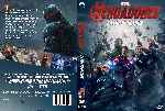 carátula dvd de Los Vengadores 2 - La Era De Ultron - Custom - V3