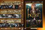 carátula dvd de El Hobbit - La Trilogia - Custom - V2