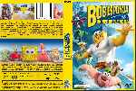 carátula dvd de Bob Esponja - Un Heroe Fuera Del Agua - Custom