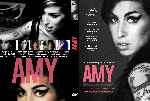 carátula dvd de Amy - La Chica DetrÃ¡s Del Nombre - Custom