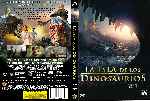 carátula dvd de La Isla De Los Dinosaurios - 2014 - Custom