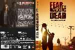carátula dvd de Fear The Walking Dead - Temporada 01 - Custom