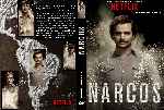 carátula dvd de Narcos - Temporada 01 - Custom - V2