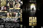 carátula dvd de Fear The Walking Dead - Temporada 01 - Custom - V2 
