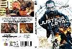 carátula dvd de Justicia Letal - 2015 - Custom - V2
