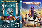 carátula dvd de Los Pinguinos De Madagascar - La Pelicula - Custom - V2