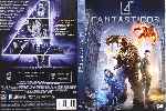 cartula dvd de 4 Fantasticos