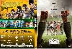 carátula dvd de A La... Con Los Zombis - Custom - V2