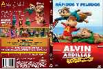 carátula dvd de Alvin Y Las Ardillas - Aventura Sobre Ruedas - Custom