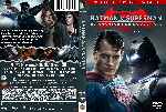 carátula dvd de Batman V Superman - El Amanecer De La Justicia - Custom - V3
