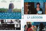 carátula dvd de La Leccion