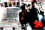 carátula dvd de 21 Blackjack