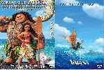 cartula dvd de Vaiana - Custom