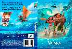 carátula dvd de Vaiana - Custom - V2