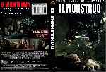 carátula dvd de El Monstruo - 2016 - Custom