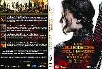 cartula dvd de Los Juegos Del Hambre - Saga Completa - Custom